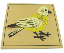 Vkládací puzzle - Pták