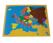 Puzzle - mapa Evropa