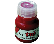 Barevná tuš - červený