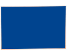 Korková tabule bar.3 - modrá 100x150 cm