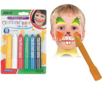 Barvy na obličej, vytáčecí