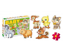 BABY Puzzle - Domácí zvířátka