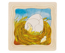 Vrstvové puzzle - Vývoj.štádia - Slepice