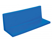 Sedák na skříňku KS31 se širokým opěradlem - modrý
