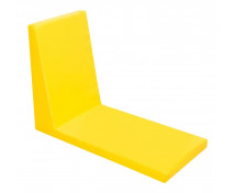 Sedák na skříňku KS21 s úzkym opěradlem-žlutý