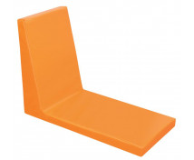 Sedák na skříňku KS21 s úzkým opěradlem-oranžový