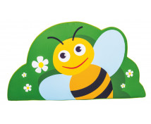 [Vykrojená molitanová aplikace velká - Včelka (60 cm)]