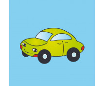 Polštářek s motivem - auto