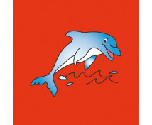 Kapsy na boty s motivem - delfín