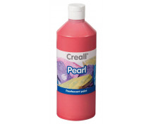 Barva perleťová 500 ml červená
