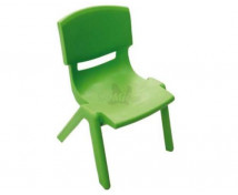 Židlička plast. 30cm zelená