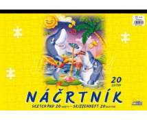 Náčrtník A3 - 20 listů