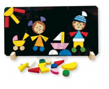 Magnetické puzzle Děti