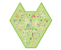 Schubitrix - kousky jídel a geometrické tvary