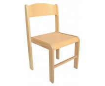Dřevěná židlička BUK přírodní 26 cm