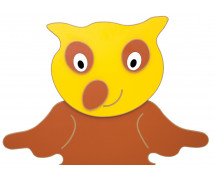 Skříňková dekorace - sova