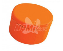 Taburetek kruh - oranžový 30cm