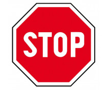 Vestička se značkou - Stop!