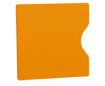 Dvířka P/oranžová/bez frézy BASIC