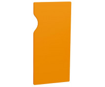 Dvířka 2-blok pravé - oranžová