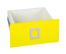 Zásuvka úzká Kolor Plus - žlutá