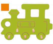 Věšák Vláček-Lokomotiva oranžový