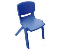 [Židlička plast.26 cm modrá]