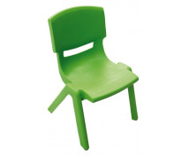 Židlička plast. 26 cm zelená