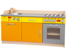 Elegantní kuchyňka MIDI-oranžovo-žlutá