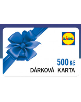 Lidl poukázka 500 Kč