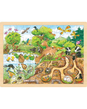 Puzzle - Prozkoumej přírodu