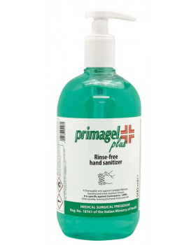 Dezinfekcia rúk - Primagel plus, 500 ml s pumpičkou