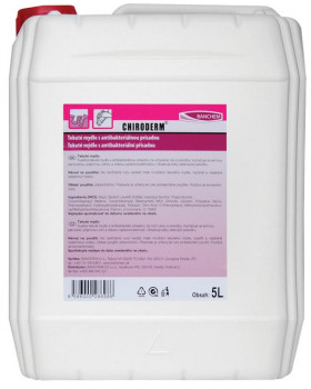 CHIRODERM - tekuté mýdlo s antibakteriální přísadou, 5 l