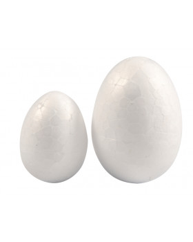Polystyrénová vajíčka, 10 ks
