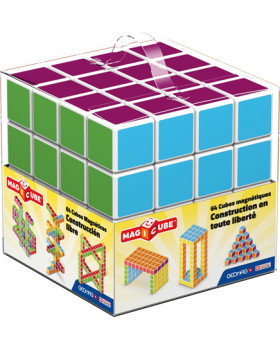 Geomag - Magicube - různobarevné, 64 ks