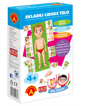 Hra školou - Skládej lidské tělo