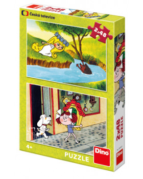 Puzzle 2v1 - Pohádkové dívky