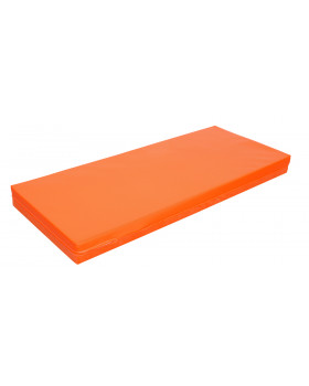 Matrace - lehátko - nepromokavé - oranžové - 135 cm