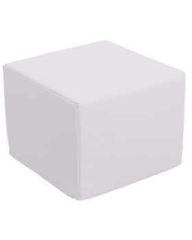 Taburetek čtverec SOFT 30 - šedý