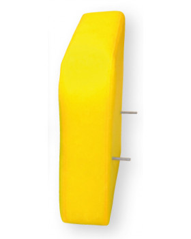 Levá opěrka - 35 cm, žlutá