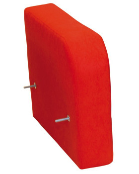 Pravá opěrka - 35 cm, červená