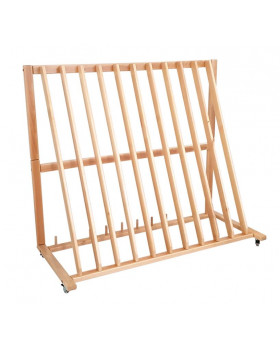 Stojan na ležadlá a matrace s deskou, 10 cm