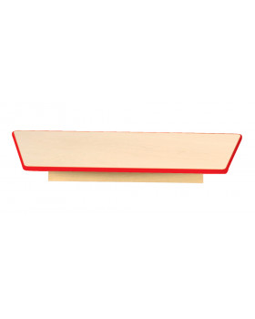 Stolní deska 18 mm, JAVOR, lichoběžník, červená