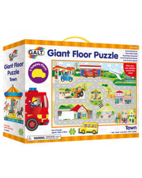 Velké podlahové puzzle-Město