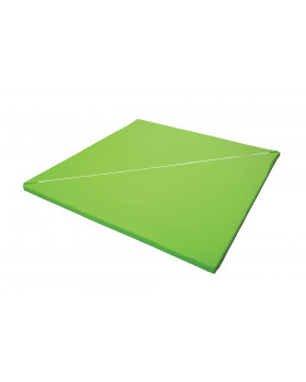 Rohová rozkládací matrace - zelená