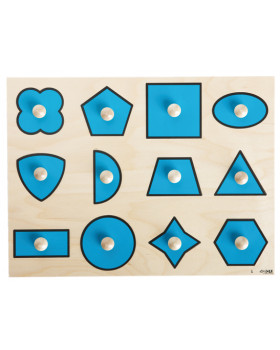 Vkládací puzzle - Geometrické tvary