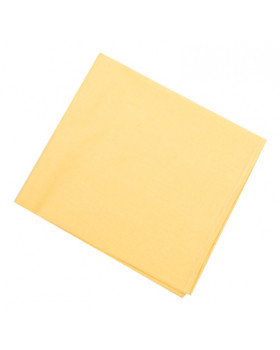 Povlečení IDEAL - Jednobarevné - žluté - sada na polštář a přikrývku- knoflíkové zapín?