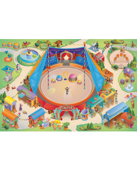 Kobercová podložka - Cirkus