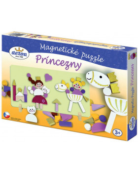 Magnetické puzzle - Princezny
