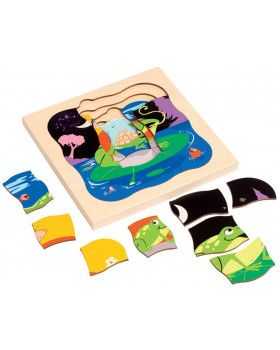 Vývojové puzzle - Žabka